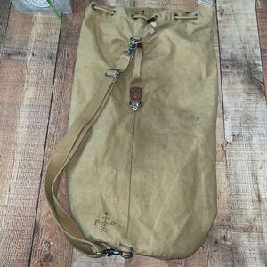 PARSON GRAY CAVALRY DUFFEL BAG COLOR: SAND